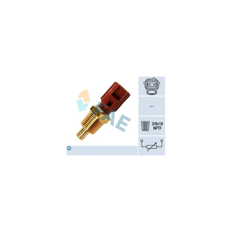 Sonde de température, liquide de refroidissement FAE 33730