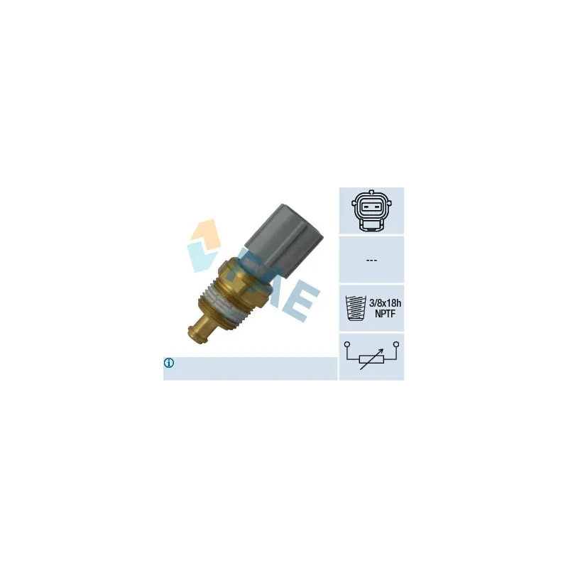 Sonde de température, liquide de refroidissement FAE 33734