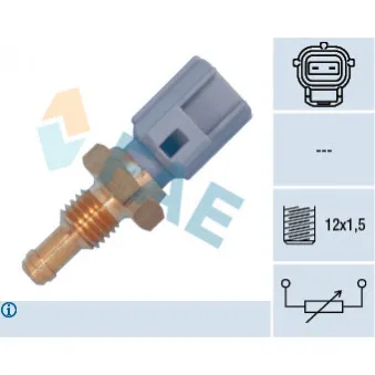 Sonde de température, liquide de refroidissement FAE 33735