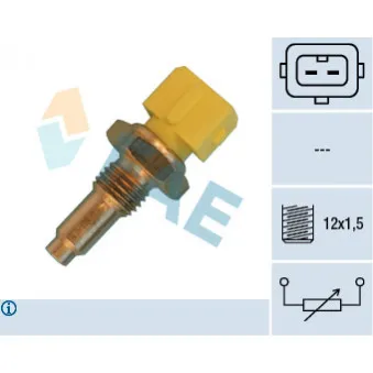 Sonde de température, liquide de refroidissement FAE 33760