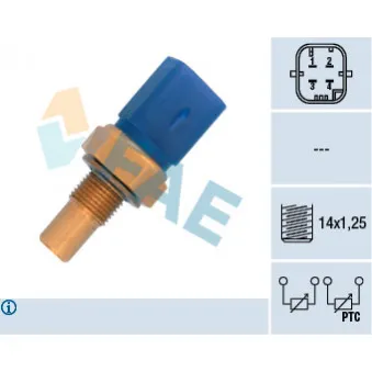 Sonde de température, liquide de refroidissement FAE 33791