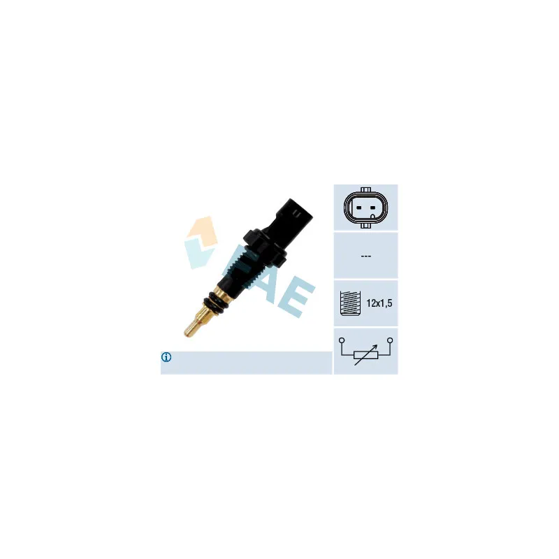 Sonde de température, liquide de refroidissement FAE 33890