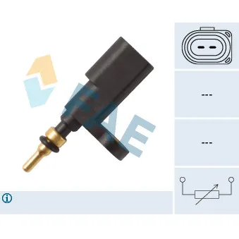 Sonde de température, liquide de refroidissement FAE 33891