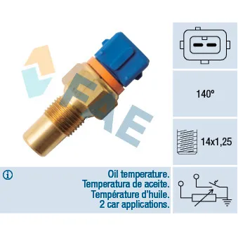 Sonde de température, liquide de refroidissement FAE