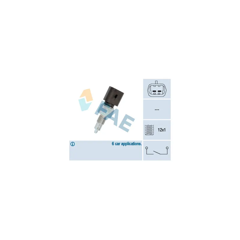 Contacteur, feu de recul FAE 40485