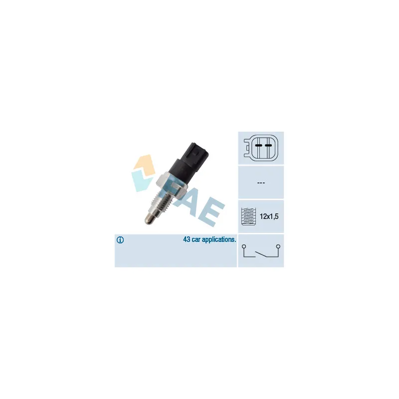 Contacteur, feu de recul FAE 40506