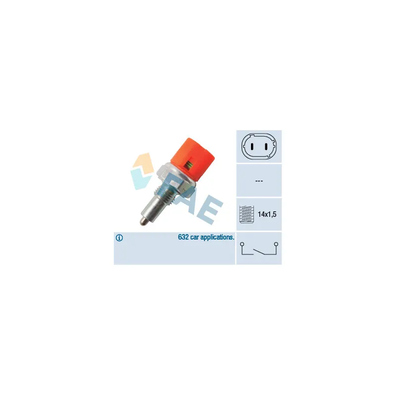 Contacteur, feu de recul FAE 40601