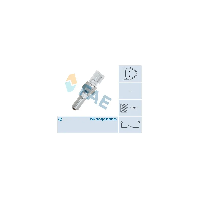 Contacteur, feu de recul FAE 40730