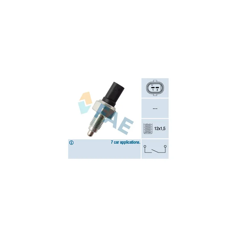 Contacteur, feu de recul FAE 40756