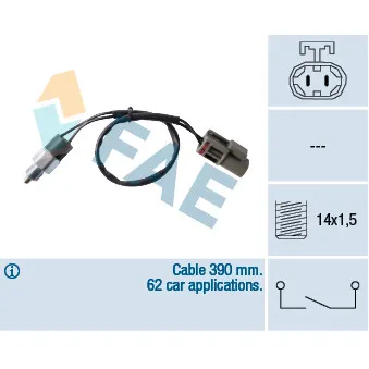 Contacteur, feu de recul FAE 40820