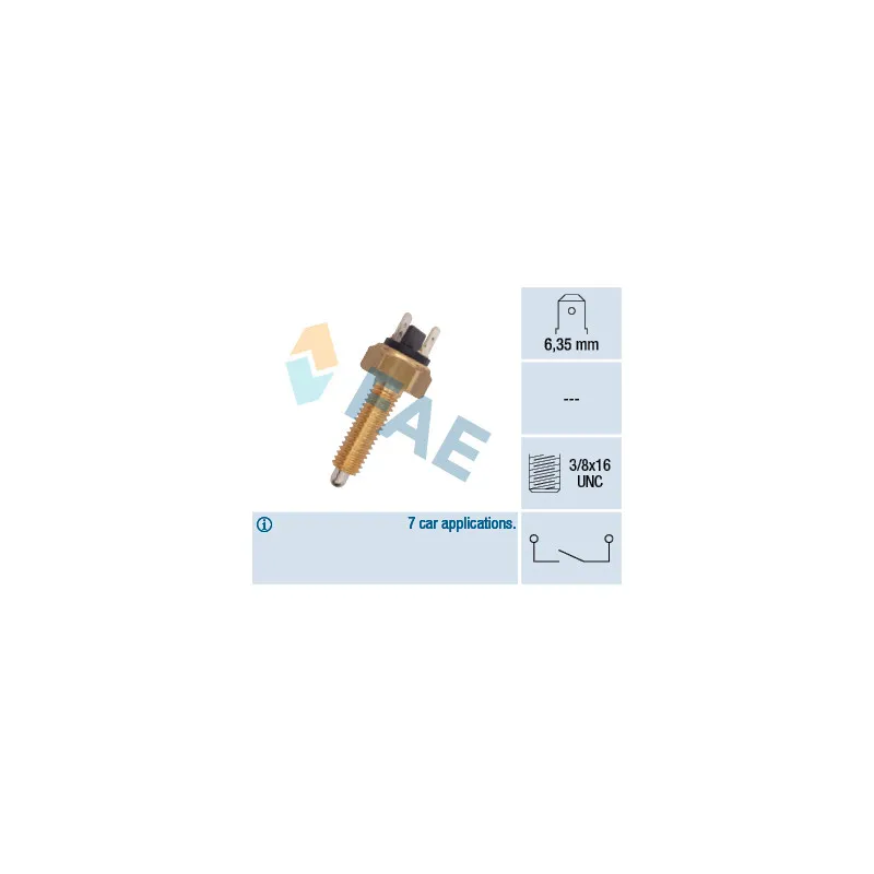 Contacteur, feu de recul FAE 40960