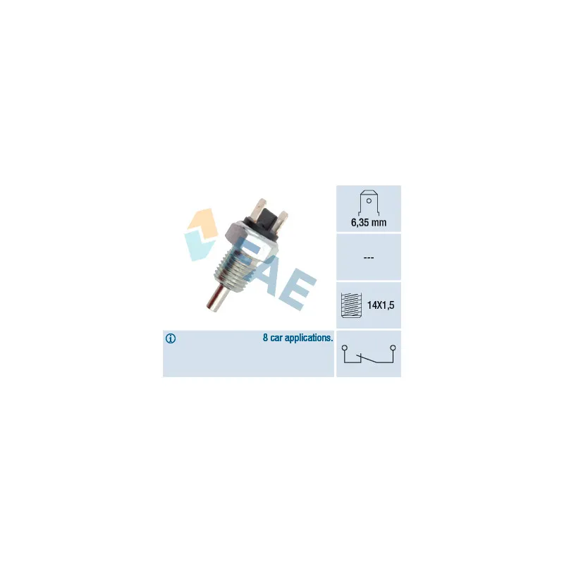 Contacteur, feu de recul FAE 41020