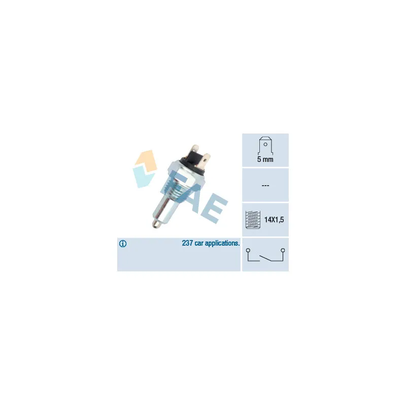Contacteur, feu de recul FAE 41090
