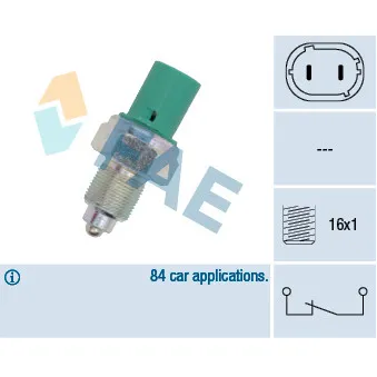 Contacteur, feu de recul FAE 41180