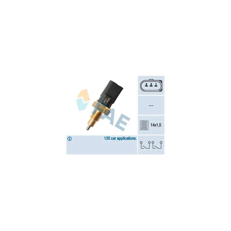 Contacteur, feu de recul FAE 41304