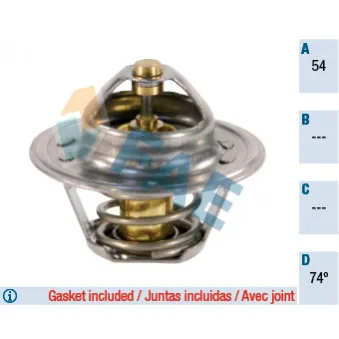 Thermostat d'eau FAE 5201374