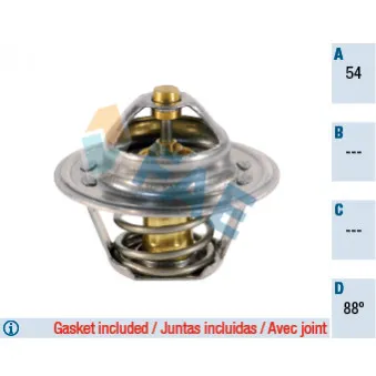 Thermostat d'eau FAE 5201788