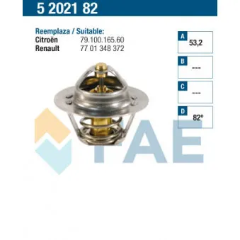 Thermostat d'eau FAE 5202182
