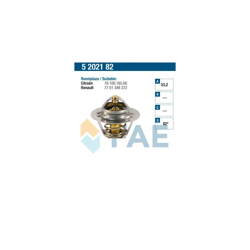 Thermostat d'eau FAE 5202182