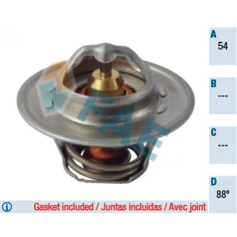 Thermostat d'eau FAE 5203488