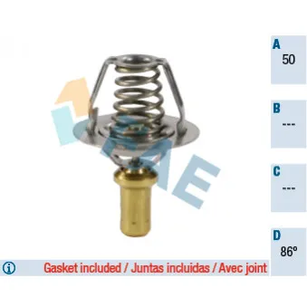 Thermostat d'eau FAE 5203886