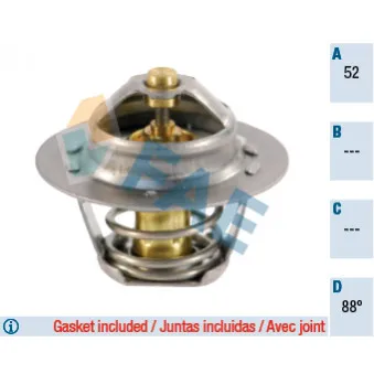 Thermostat d'eau FAE 5204388