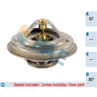 Thermostat d'eau FAE 5204485