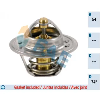 Thermostat d'eau FAE 5204774