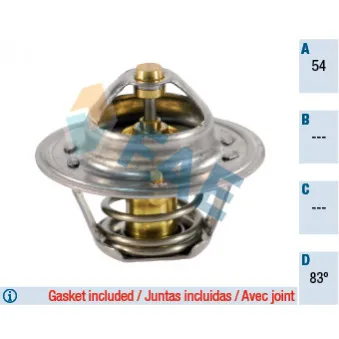 Thermostat d'eau FAE 5204783