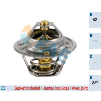 Thermostat d'eau FAE 5204888