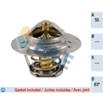 Thermostat d'eau FAE 5205383