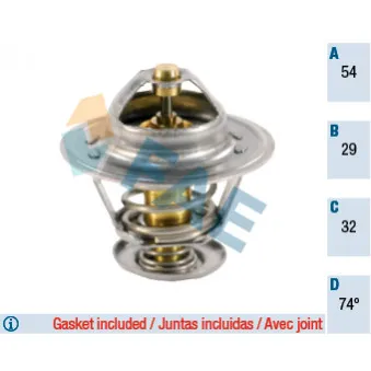 Thermostat d'eau FAE 5300874