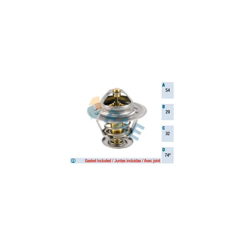Thermostat d'eau FAE 5300874