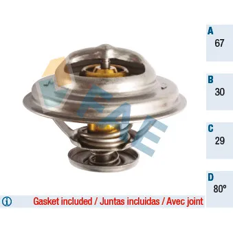 Thermostat d'eau FAE 5301680