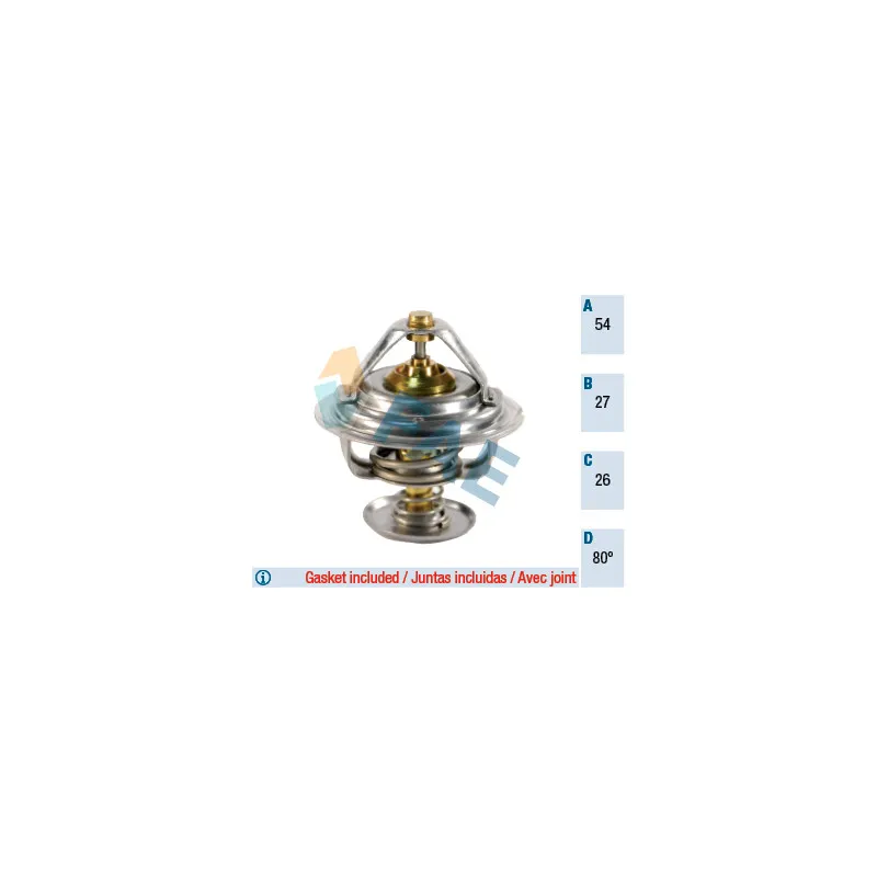 Thermostat d'eau FAE 5302080