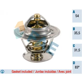 Thermostat d'eau FAE 5302183