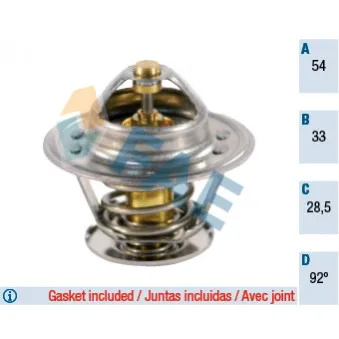 Thermostat d'eau FAE 5302492