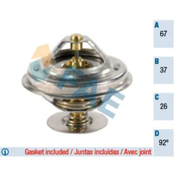 Thermostat d'eau FAE 5302692