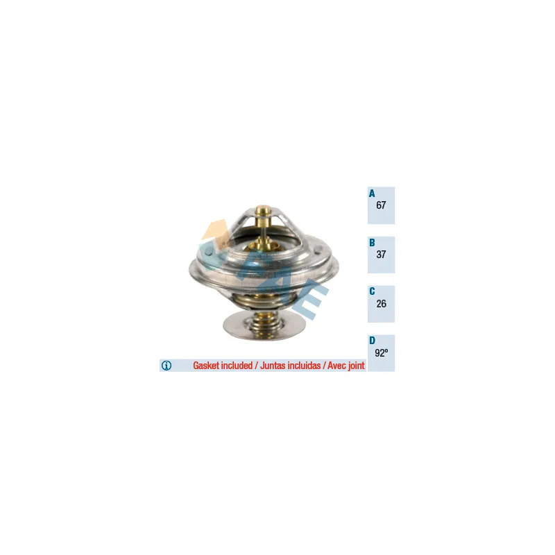 Thermostat d'eau FAE 5302692