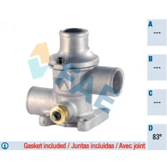Thermostat d'eau FAE 5302783