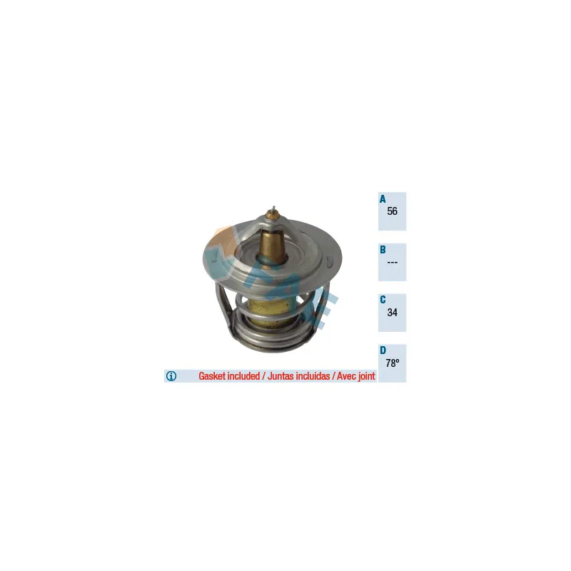 Thermostat d'eau FAE 5302878