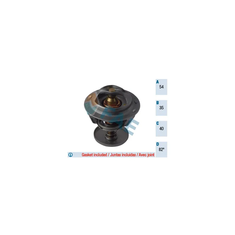 Thermostat d'eau FAE 5302982