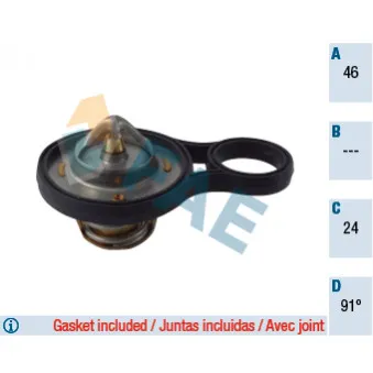 Thermostat d'eau FAE 5303291
