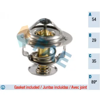 Thermostat d'eau FAE 5303689