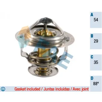 Thermostat d'eau FAE 5303888