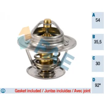 Thermostat d'eau FAE 5303992