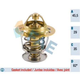 Thermostat d'eau FAE 5304082