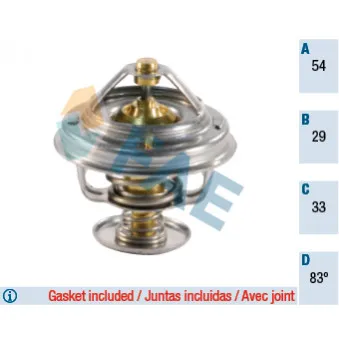 Thermostat d'eau FAE 5304283