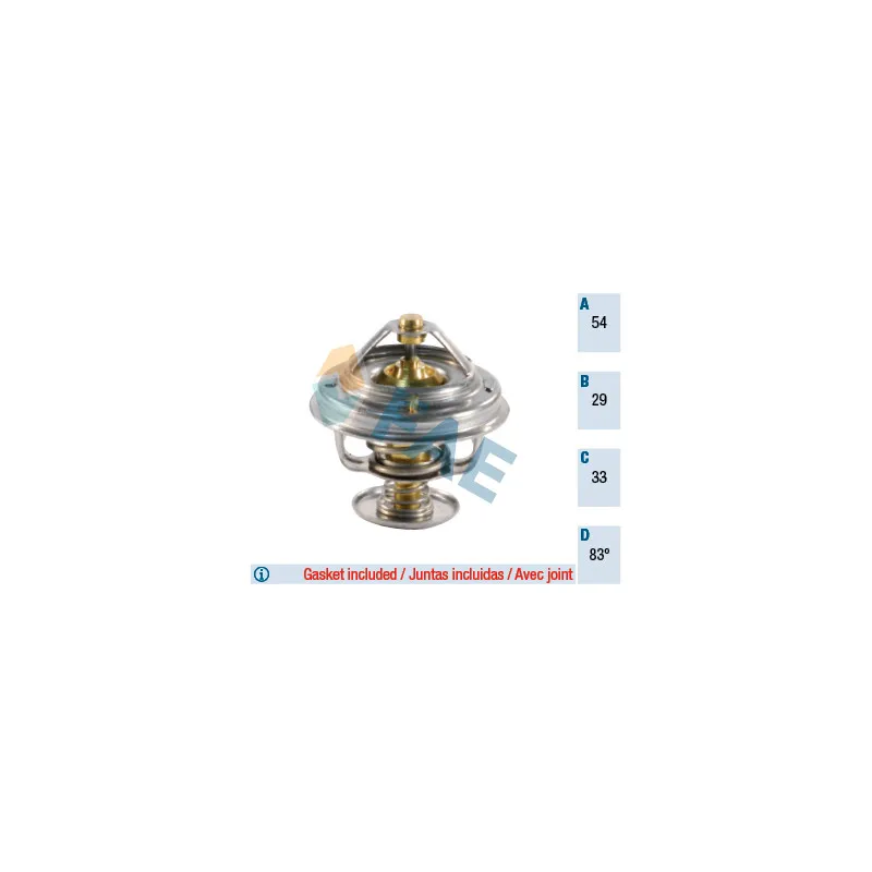 Thermostat d'eau FAE 5304283