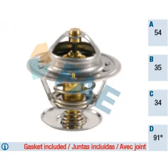 Thermostat d'eau FAE 5304391